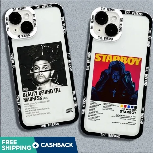 Design The Weeknd Starboy Album Art Phone Case - 6