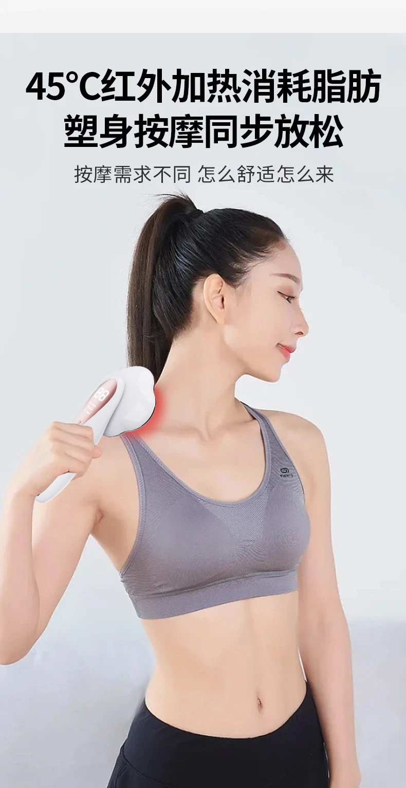 Design EMS Muscle Trainer Device White Rose Gold Electronics - 9
