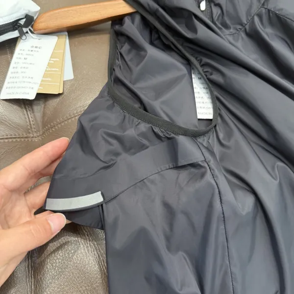 Design Lightweight Windproof Vest Black Outerwear.vest - 20