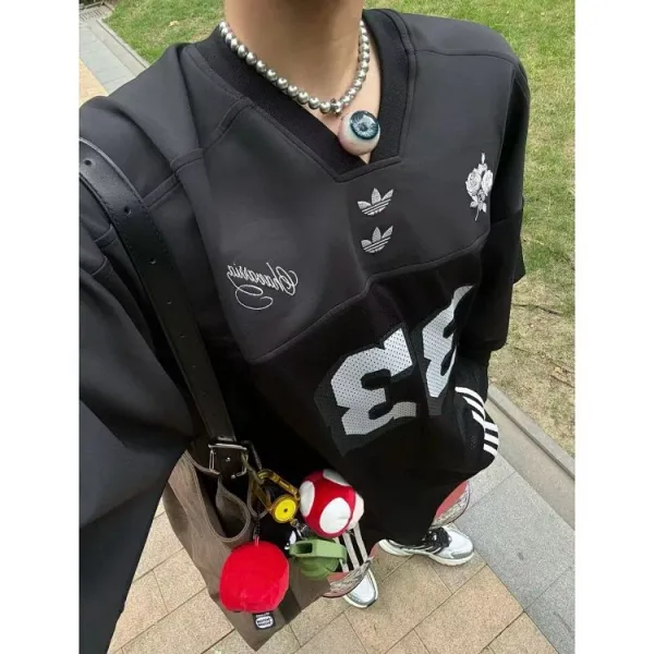 Adidas Originals x Rose Collection Jersey Black / White - 13