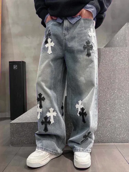 Chrome Hearts Cross-Embellished Black Sweatpants - 4