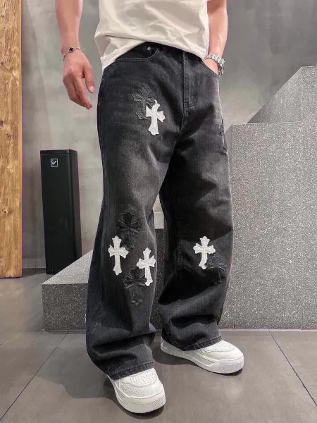 Chrome Hearts Cross-Embellished Black Sweatpants - 6