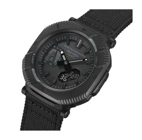 Casio x White Mountaineering PRO TREK Collaboration Model Black Watch Watches - 13