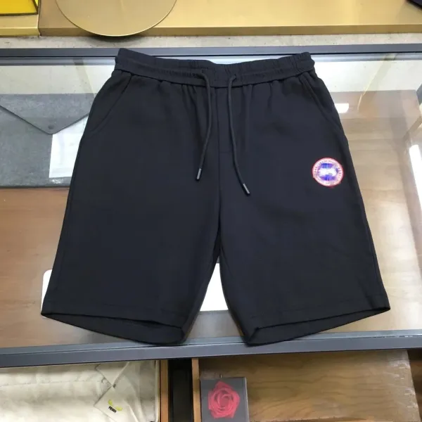 Canada Goose Logo Patch Shorts White - 3
