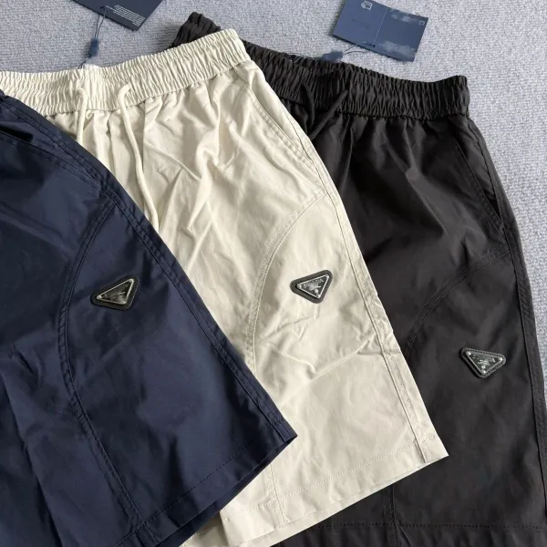 Prada Re-Nylon Tech Shorts Black - 4