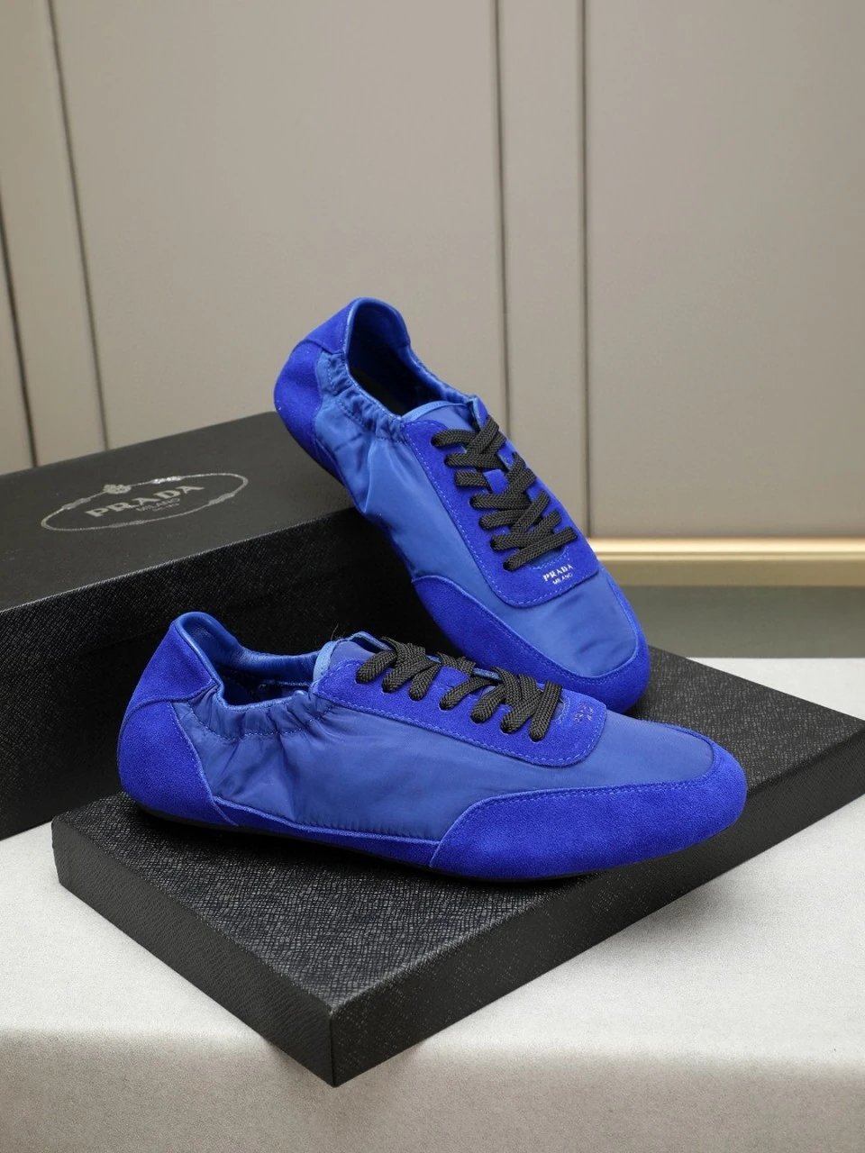 Prada Re-Nylon Sneakers Pink and Black - 3