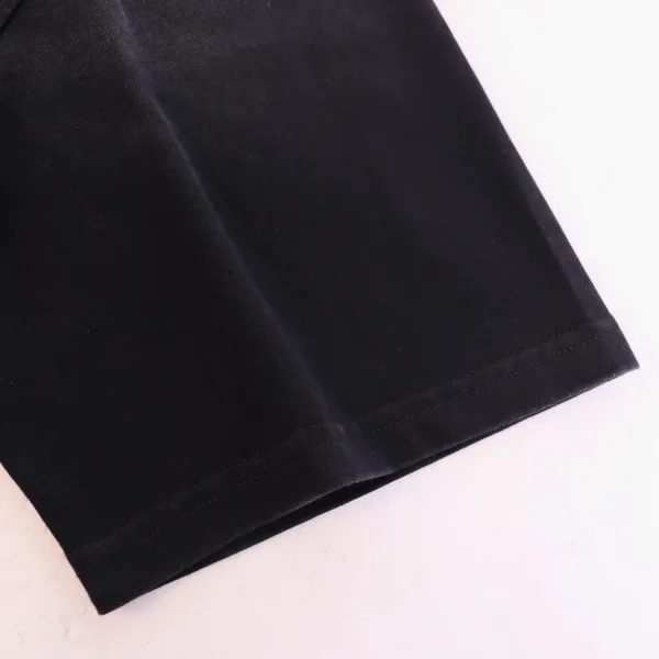 Amiri Logo Gradient Print Navy T-Shirt - 3