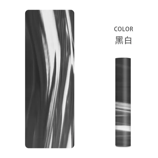 Design Abstract Wave Pattern Black and White Phone Case - 1