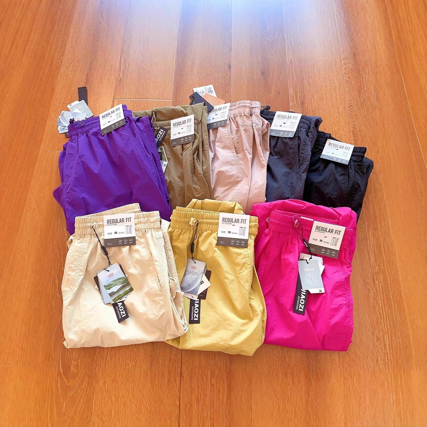 JIAOZI Outdoor Regular Fit Lightweight Quick Dry Shorts