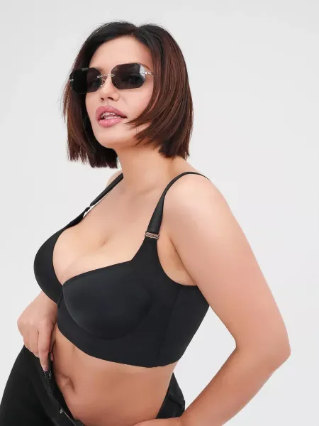 Design Nude Full-Coverage Push-Up Bra Underwear - 6