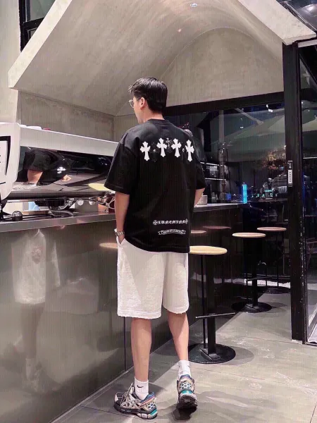 Chrome Hearts Cross Print Oversized T-Shirt Black - 1