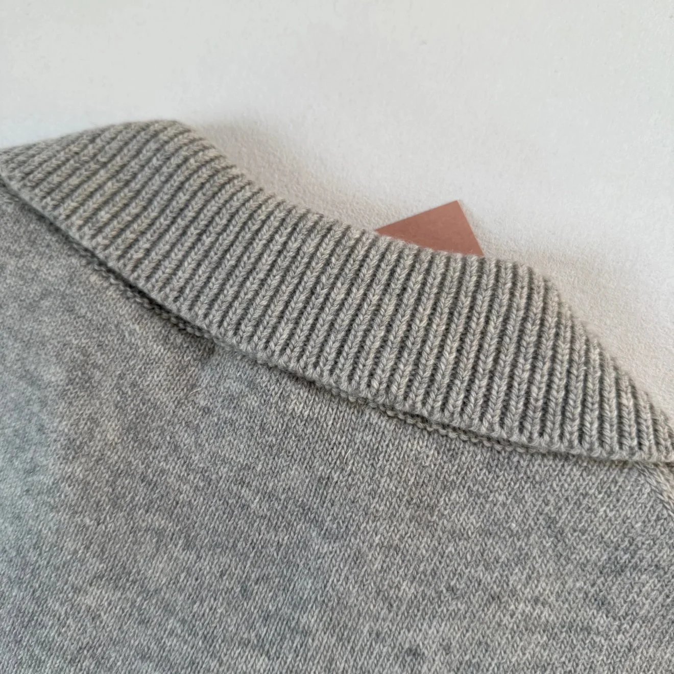 Design Knit Zip-Front Collar Cardigan Gray Outerwear.cardigan - 22