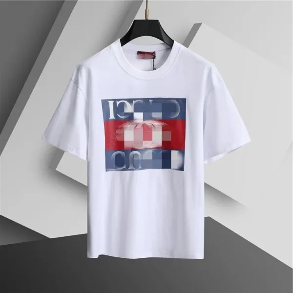 Design Graphic Print White T-Shirt - 1