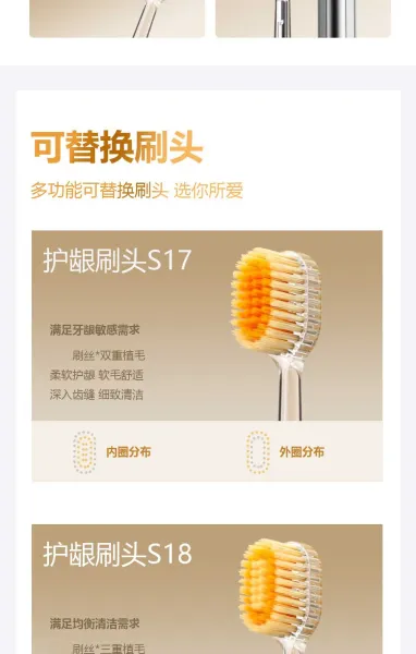 Design Minimalist Electric Toothbrush Silver Electronics - 8