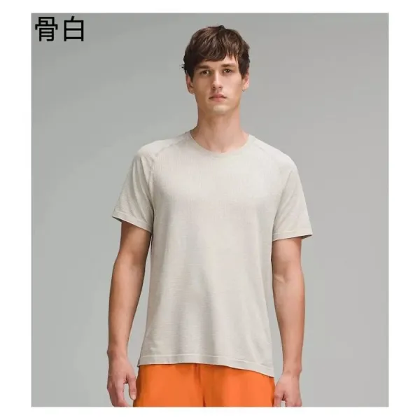 Design Textured Performance T-Shirt Gray - 8