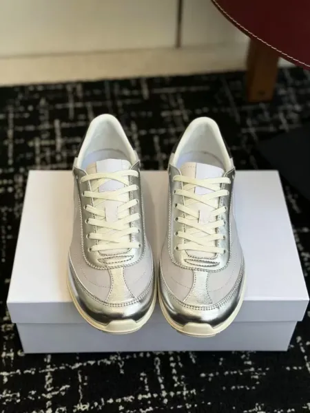 Celine Triomphe Sneakers Yellow and Black Suede Sneakers - 14