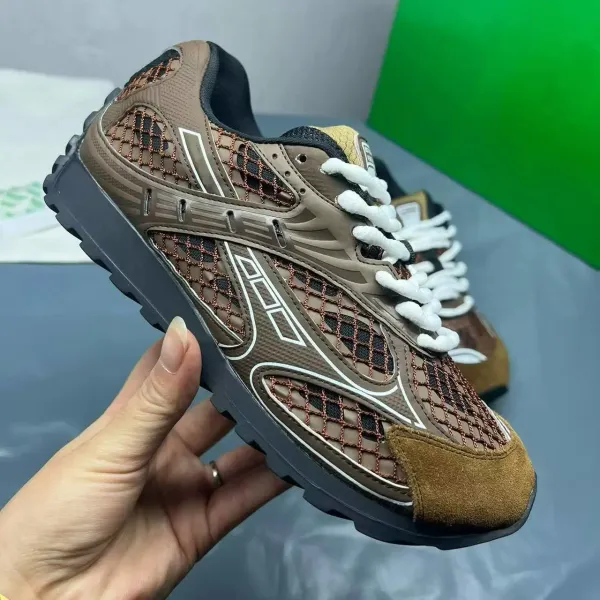 Asics Gel-Lyte III Mesh Brown Suede Sneakers Running Shoes - 1