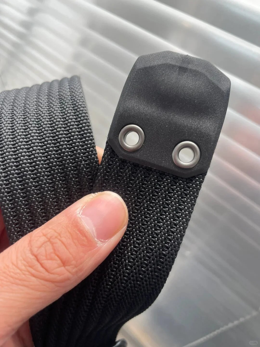 Design Conveyor Belt 38mm Olive Green Canvas Belt - 11