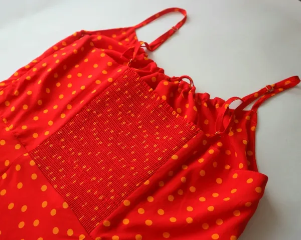 Design Polka Dot Spaghetti Strap Mini Dress Black - 55