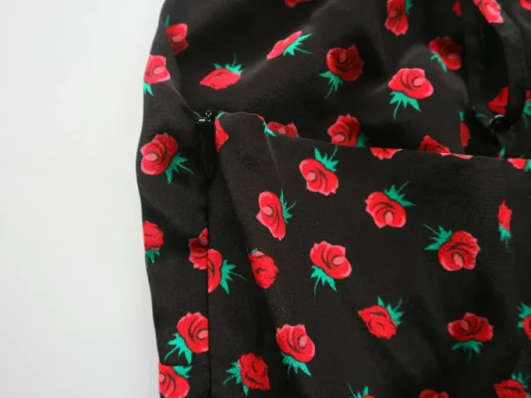 Design Polka Dot Spaghetti Strap Mini Dress Black - 74
