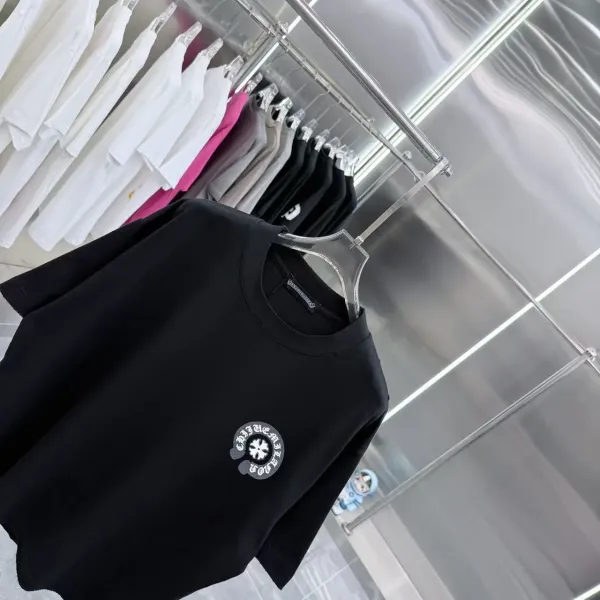 Chrome Hearts Chronoarts Black Graphic T-Shirt - 7