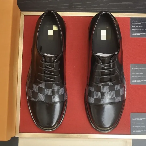 Louis Vuitton Oxford Shoes Brown Leather - 5
