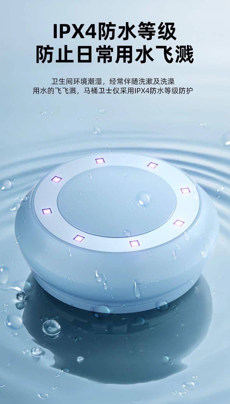 Design Circular LED Air Purifier White Electronics - 7