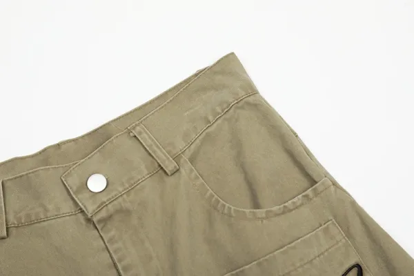 Design Baggy Cargo Pants Army Green - 13