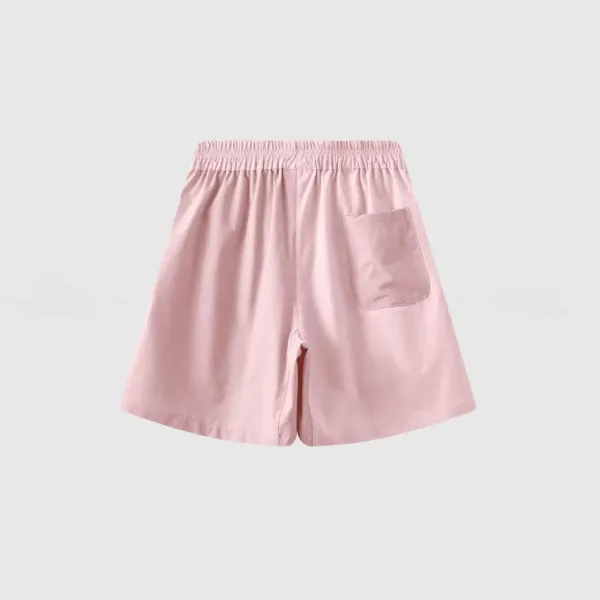 Design Patchwork Utility Shorts Mint Green - 7