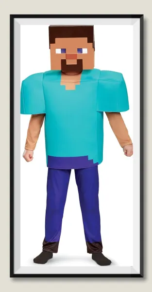 Design Minecraft Creeper Costume Set Green Activewear Sets - 7