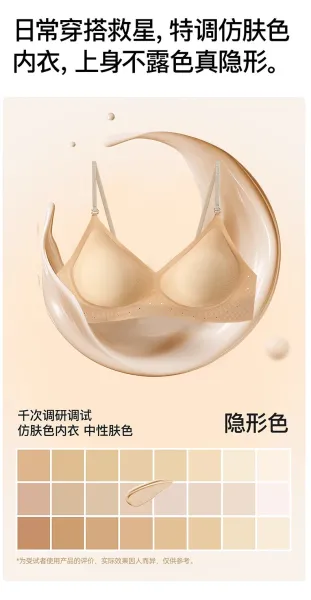 Design Seamless Mesh Bra Black Underwear - 7
