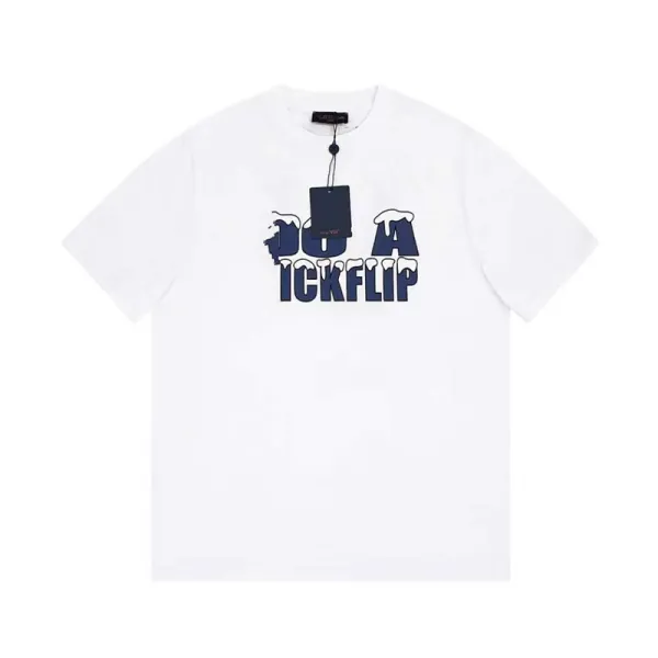 Design Ickflip Graphic Print White T-Shirt - 1