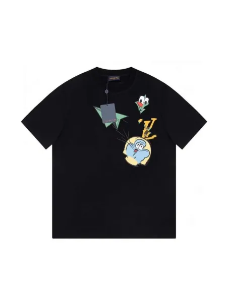 Louis Vuitton Monogram Pixelated LV T-Shirt Black - 6