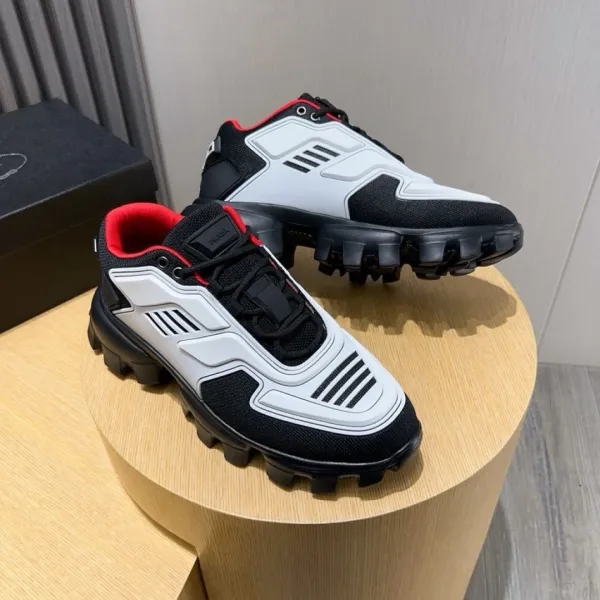 Prada Cloudbust Thunder Black and White Sneakers Chunky Sneakers - 5