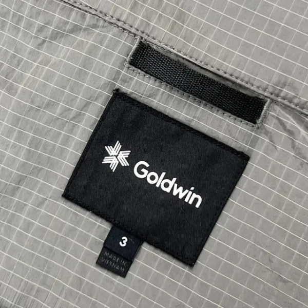 Design Goldwin Grid Tech Windbreaker Gray Jacket Outerwear.windbreaker - 33