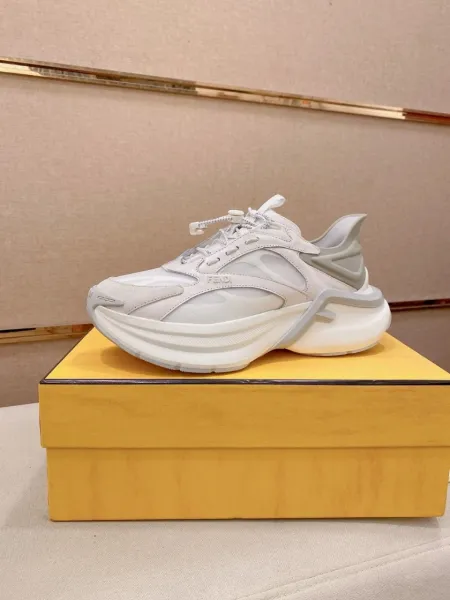 Fendi Fendigraphy White Chunky Sneakers - 2