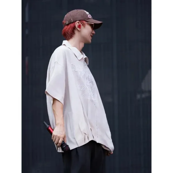 Good Brand Embroidered Floral Baseball Cap Brown - 6