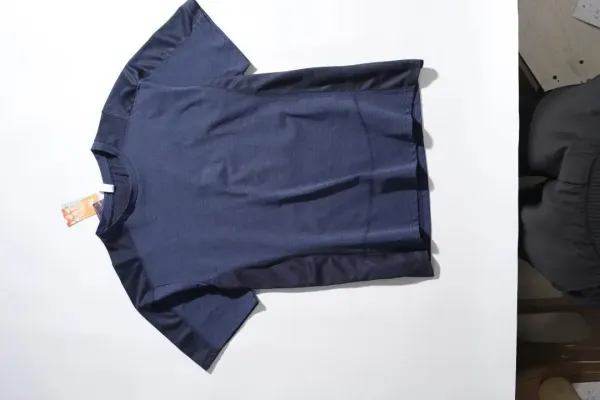 Design Performance Mesh-Panel T-Shirt Navy - 1