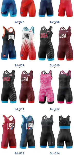 Design Camo Wrestling Singlet Pink and Black Activewear - 20