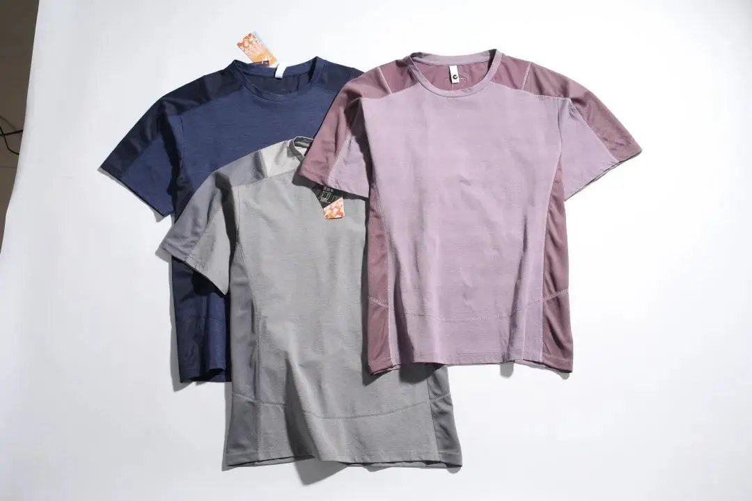 Design Color-Block Performance Base-Layer Top Mauve - 6