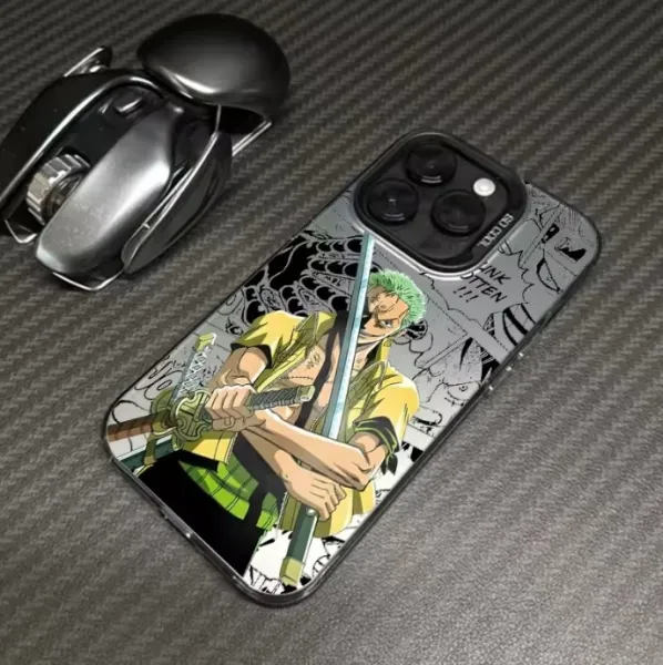 Design One Piece Luffy Manga Art Purple Phone Case - 3
