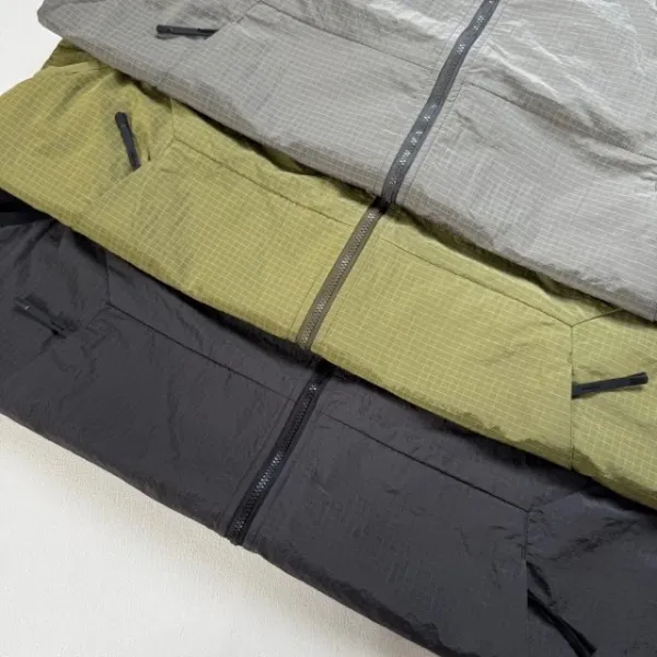 Design Goldwin Grid Tech Vest Olive Green Vest Outerwear.vest - 34