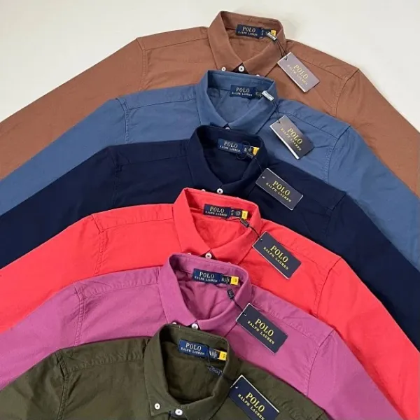 Polo Ralph Lauren Classic Fit Oxford Shirt Navy - 25