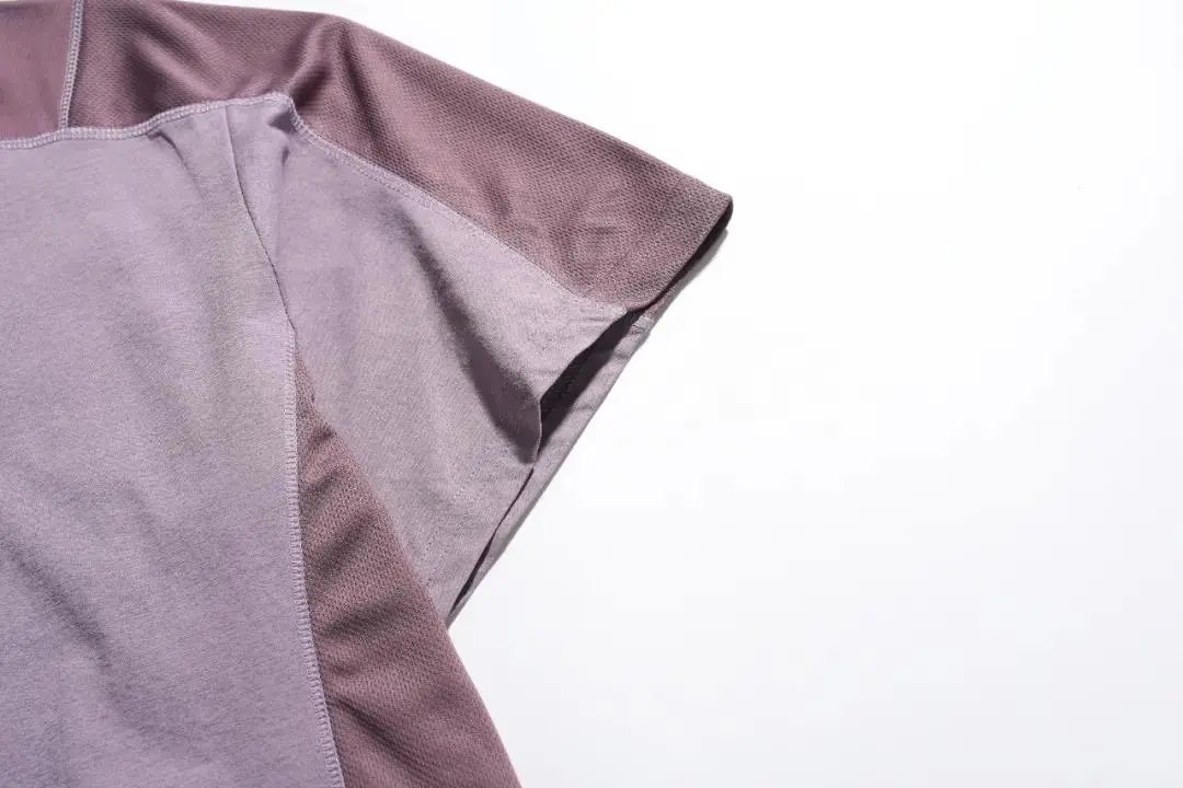 Design Color-Block Performance Base-Layer Top Mauve - 13