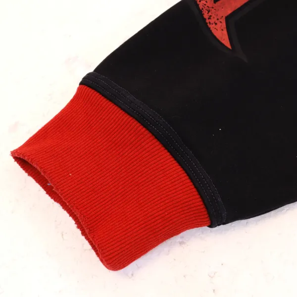 Design Valley 14 Ey - City of Dreams Black Purple Red Hoodie - 6