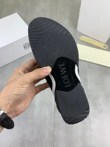 Loewe Puzzle Sneaker Black and White Sneakers - 15