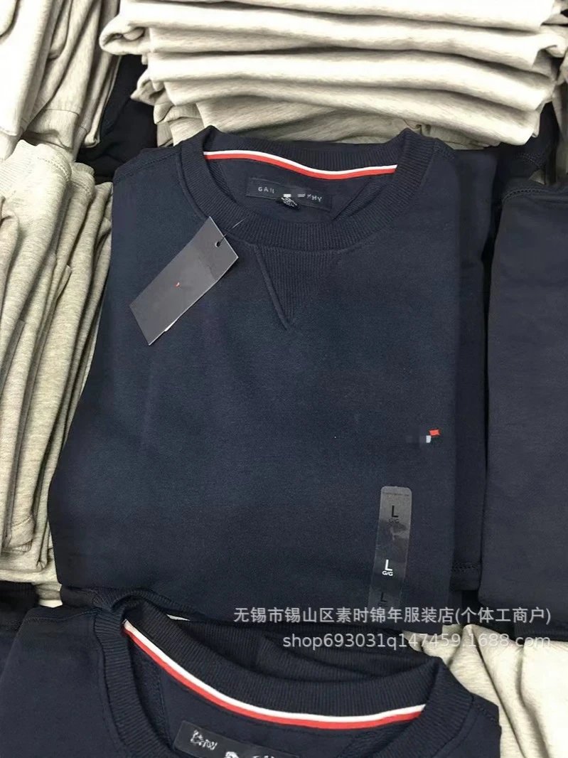Tommy Hilfiger V-Neck Sweatshirt Gray Sweater - 4