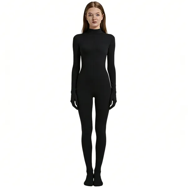 Design Full-Body Zentai Suit Pink Clothing - 3