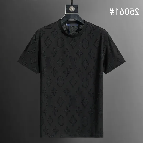 Louis Vuitton Monogram All-Over Black T-Shirt - 1