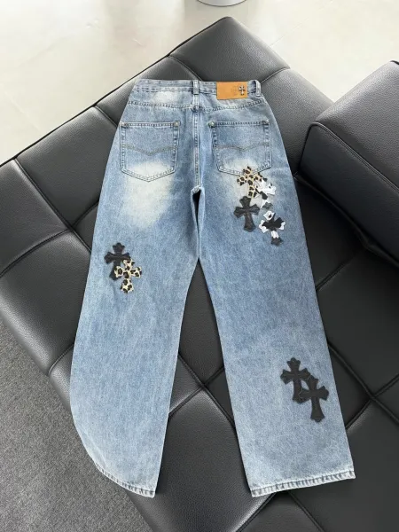 Chrome Hearts Cross-Embellished Black Sweatpants - 32